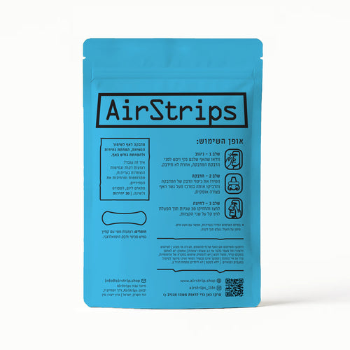 מדבקות אף שחור | Air Strips