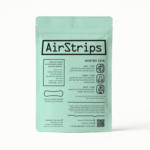 מדבקות אף שקוף | AirStrips
